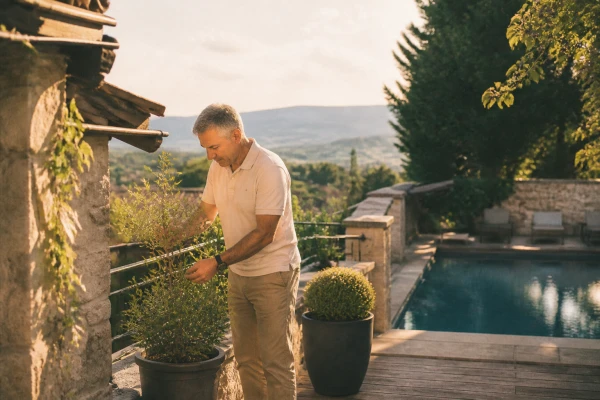 Aménagement terrasse avec piscine Chatuzange-le-Goubet