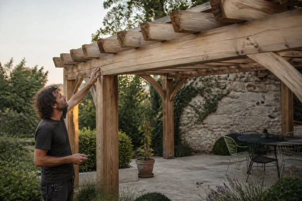 Pergola bois Romans-sur-Isère
